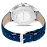 Reloj Octea Moon, Fabricado en Suiza, Luna, Correa de piel, Azul, Acero inoxidable - Swarovski, 5677494