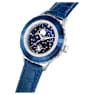 Reloj Octea Moon, Fabricado en Suiza, Luna, Correa de piel, Azul, Acero inoxidable - Swarovski, 5677494