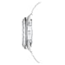 Nova Chrono Uhr, Schweizer Produktion, Metallarmband, Silberfarben, Edelstahl - Swarovski, 5677503