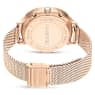 Nova Chrono watch, Swiss Made, Metal bracelet, Rose gold tone, Rose gold-tone finish - Swarovski, 5677506