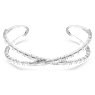 Hyperbola 커프, 인피니티, 화이트, 로듐 플래팅 - Swarovski, 5677625