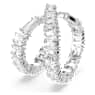 Anello Hyperbola, Infinito, Bianco, Placcato color argento - Swarovski, 5677629