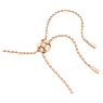 Matrix Tennis bracelet, Round cut, White, Rose gold-tone plated - Swarovski, 5677823