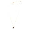 Swan pendant, Swan, Small, Black, Rose gold-tone plated - Swarovski, 5678046