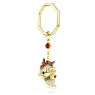 Chinese Zodiac 鑰匙扣, 龍, 黃色, 鍍金色色調 - Swarovski, 5678185