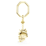 Chinese Zodiac 鑰匙扣, 龍, 黃色, 鍍金色色調 - Swarovski, 5678185
