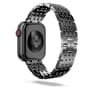 Λουράκι princess Sparkling, Για Apple Watch® 40 mm & 41 mm, Μαύρο φινίρισμα - Swarovski, 5678675