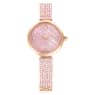 Illumina watch, Swiss Made, Crystal bracelet, Pink, Rose gold-tone finish - Swarovski, 5678756