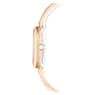 Illumina watch, Swiss Made, Crystal bracelet, Pink, Rose gold-tone finish - Swarovski, 5678756
