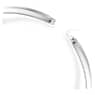 Hyperbola โชคเกอร์, อินฟินิตี้, ขาว, เคลือบโรเดียม - Swarovski, 5679426