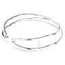 Hyperbola โชคเกอร์, อินฟินิตี้, ขาว, เคลือบโรเดียม - Swarovski, 5679426