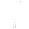 Hyperbola pendant, Mixed cuts, Infinity, White, Rhodium plated - Swarovski, 5679438