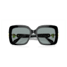 Sunglasses, Oversized, Square shape, SK6001, Black - Swarovski, 5679521