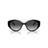 Sunglasses, Cat-eye shape, SK6005, Black - Swarovski, 5679527