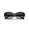 Sunglasses, Cat-eye shape, SK6005, Black - Swarovski, 5679527