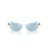 Sunglasses, Oval shape, SK7010, Blue - Swarovski, 5679530