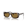 Sunglasses, Rectangular shape, SK6008, Brown - Swarovski, 5679536