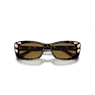 Sunglasses, Rectangular shape, SK6008, Brown - Swarovski, 5679536