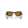 แว่นกันแดด, รูปทรงสี่เหลี่ยมผืนผ้า, SK6008, น้ำตาล - Swarovski, 5679536