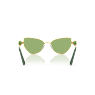 Sunglasses, Cat-eye shape, SK7003, Green - Swarovski, 5679537
