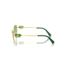 Sunglasses, Cat-eye shape, SK7003, Green - Swarovski, 5679537