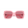 Sunglasses, Oversized, Square shape, SK0061, Pink - Swarovski, 5679538