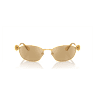 Sunglasses, Oval shape, SK7010, Yellow - Swarovski, 5679540