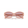 Sunglasses, Cat-eye shape, SK6005, Pink - Swarovski, 5679541