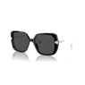 Sunglasses, Oversized, Square shape, SK6011, Black - Swarovski, 5679543