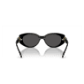 Sunglasses, Cat-eye shape, SK6002, Black - Swarovski, 5679544