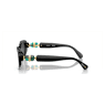 Sunglasses, Cat-eye shape, SK6002, Black - Swarovski, 5679544
