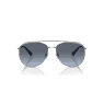 Sunglasses, Pilot shape, SK7005, Blue - Swarovski, 5679547