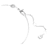 Hyperbola bracelet, Infinity, White, Rhodium plated - Swarovski, 5679664