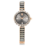 Orologio Matrix Bangle, Fabbricato in Svizzera, Bracciale in cristallo, Grigio, Finitura in tono oro rosa - Swarovski, 5679887