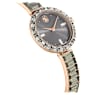 Orologio Matrix Bangle, Fabbricato in Svizzera, Bracciale in cristallo, Grigio, Finitura in tono oro rosa - Swarovski, 5679887