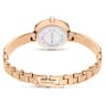 Matrix Bangle 워치, 스위스 메이드, 크리스털 브레이슬릿, 핑크, 로즈 골드 톤 피니시 - Swarovski, 5679890