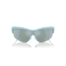 Sunglasses, Mask shape, SK1126, Blue - Swarovski, 5679899