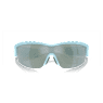 Sunglasses, Mask shape, SK1126, Blue - Swarovski, 5679899
