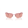 Sunglasses, Rectangular shape, SK7001, Pink - Swarovski, 5679902