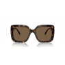 Gafas de sol, De gran tamaño, Forma cuadrada, SK6001, Marrones - Swarovski, 5679904