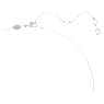 Idyllia hanger en broche, Verschillende slijpvormen, Bloem, Lang, Geel, Rodium toplaag - Swarovski, 5679947