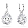Idyllia damla küpeler, Karışık kesimler, Çiçek, Mavi, Rodyum kaplama - Swarovski, 5680016