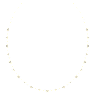 Imber strandage, Round cut, White, Gold-tone plated - Swarovski, 5680091