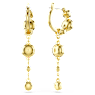 Orecchini pendenti Imber, Taglio Round, Bianchi, Mix di finiture - Swarovski, 5680097