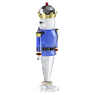 Holiday Cheers Nussknacker, blau - Swarovski, 5680177