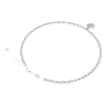 Idyllia pendant, Mixed cuts, Crystal pearls, Shell, Pink, Rhodium plated - Swarovski, 5680297