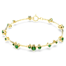Bracelet-jonc Constella, Diverses tailles rondes, Vert, Placage de ton or - Swarovski, 5680555