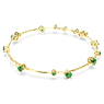 Bracelet-jonc Constella, Diverses tailles rondes, Vert, Placage de ton or - Swarovski, 5680555