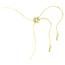 Una Angelic Armband, Rundschliff, Pavé, Grün, Goldlegierungsschicht - Swarovski, 5680559