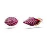 Lucent 耳釘, 密鑲, 尖刺, 粉紅色, 多種金屬潤飾 - Swarovski, 5680712